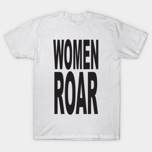 WOMEN ROAR Pop Art T-Shirt